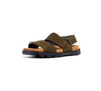 Camper Men's Brutus K100777 2-Strap Sandal, Medium Green 010, 5.5 UK