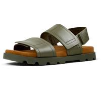 Camper Men's Brutus Sandal K100777 2-Strap, Medium Green 012, 9 UK