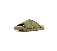 Camper Men's Brutus Sandal K100958 Slide, Green 002, 6 UK