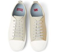 Camper Men's Chasis K100550 Sneaker, Beige-White, 6 UK