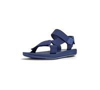 Camper Men's Match K100539 T-Strap Sandals, Multicolour-Medium Blue, 9 UK