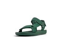 Camper Men's Match K100539T-Strap Sandal, Green 022, 10 UK