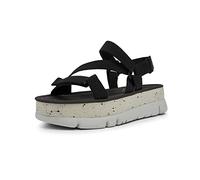 Camper Men's Oruga Up Sandal, Black, 5