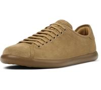 Camper for man. K100974-002 Soller brown leather trainers (40), Flat, Laces, Casual