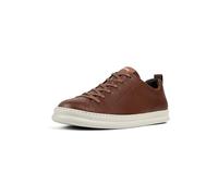Camper for man. K100226-140 Runner Four brown leather trainers (43), Flat, 1 to 3 cm, Laces, Casual