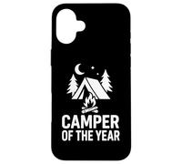 Camper of the Year Funny Camping Design Case for iPhone 16 Plus