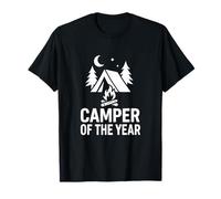Camper of The Year Funny Camping Design T-Shirt