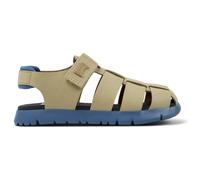 CAMPER Oruga - Sandals for Boys - Beige, size 1, Smooth leather/Cotton fabric K800242-031