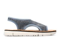 CAMPER Oruga - Sandals for Women - Blue,Black, size 3, Cotton fabric K200360-007
