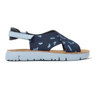 CAMPER Oruga - Sandals for Women - Blue, size 5, Cotton fabric K200157-050