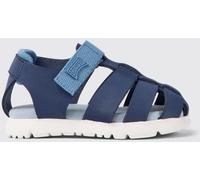 Camper Oruga sandals in leather and recycled polyester - Size: 21 - male