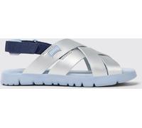 CAMPER Oruga sandals in leather and recycled polyester - Size: 29 - male