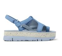 CAMPER Oruga Up - Sandals for Women - Blue, size 6, Cotton fabric K201543-003