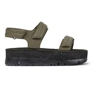 CAMPER Oruga Up - Sandals for Women - Green, size 5, Smooth leather K201509-006