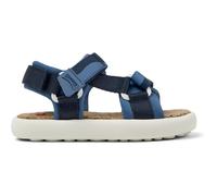 CAMPER Pelotas Flota - Sandals for Boys - Blue,White, size 11, Cotton fabric K800579-007