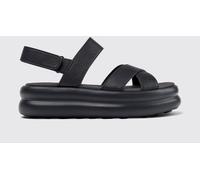 CAMPER Pelotas Flota Up Grained Leather Sandals - Size: 38 - female