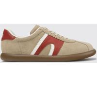 CAMPER Pelotas Soller Bicolor Smooth and Suede Leather Sneakers with Logo - Size: 41 - female
