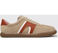 CAMPER Pelotas Soller Bicolor Suede and Smooth Leather Sneakers with Logo - Size: 45 - male