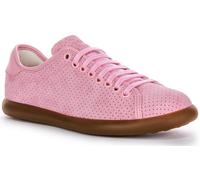Camper Pelotas Soller Perforated Dyed Leather Women Trainer Pink UK 3 - 8