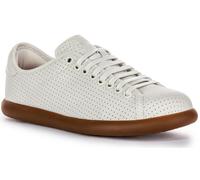 Camper Pelotas Soller Perforated Non-Dyed Leather Women Trainer White UK 3 - 8