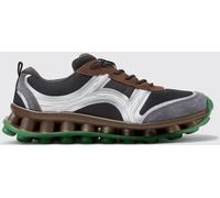 CAMPER Pelotissima Bicolor Abstract Design Leather and Nubuck Sneakers - Size: 41 - male