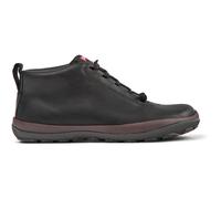 CAMPER Peu Pista - Ankle boots for Women - Black, size 3, Smooth leather/Cotton fabric K400481-016