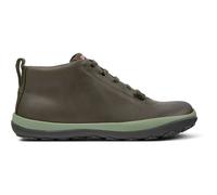 CAMPER Peu Pista - Ankle boots for Women - Green, size 6, Smooth leather/Cotton fabric K400481-017