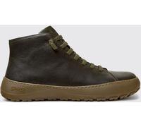 CAMPER Peu Serra Leather Ankle Boots with Vibram Sole and Side Zip - Size: 45 - male