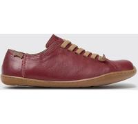 CAMPER Peu Slip-On Trainers in Vegetable-Tanned Leather with Elastic Laces - Size: 37 - female