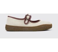 CAMPER Peu Terreno Suede Ballerina - Size: 40 - female