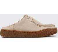 CAMPER Peu Terreno Suede Mules with Adjustable Straps and Low Heel - Size: 38 - female
