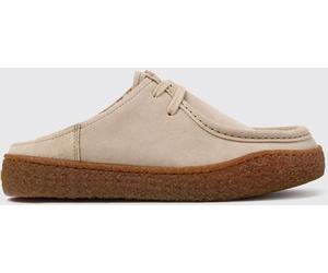 CAMPER Peu Terreno Suede Mules with Adjustable Straps and Low Heel - Size: 38 - female
