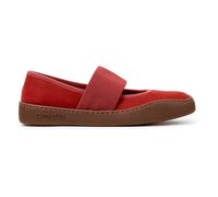 CAMPER Peu Touring Nubuck Mary Jane Ballet Flats with Elasticated Inserts - Size: 39 - female