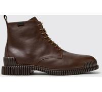 CAMPER Pix Lace-Up Ankle Boots in Smooth Leather with XL Extralight Sole - Size: 40 - male