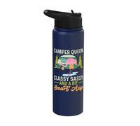 Camper Queen Classy Sassy Smart Assy Stainless Steel Insulated Water Bottle