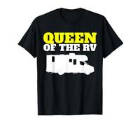 Camper Queen Funny Queen of the RV T-Shirt