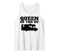 Camper Queen Funny Queen of the RV Tank Top