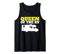 Camper Queen Funny Queen of the RV Tank Top