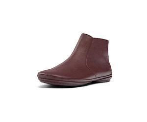 Camper Right Ankle Boots for Women - Ultra-Comfortable Lace-Up Leather Boots with EVA Comfort Footbeds, Breathable Lining & Flexible Rubber Outsole, Burgundy 016, 4 UK