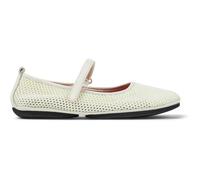 CAMPER Right - Ballerinas for Women - White, size 4, Cotton fabric/Smooth leather K201402-007