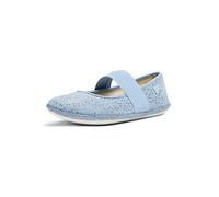 Camper Right Kids 80025 Ballet Flat, Medium Blue, 13 UK Child