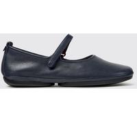 CAMPER Right Nina Calfskin Leather Mary Jane Flats with Hook-and-Loop Closure - Size: 36 - female