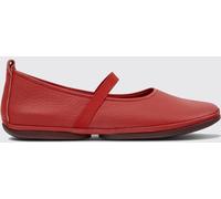 CAMPER Right Nina Mary Jane Ballet Flats in Natural Grain Leather - Size: 39 - female