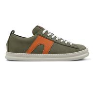 Camper Runner Four Natural Shoes Olive Green Orange - 39