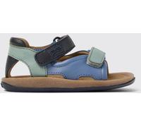 CAMPER Twins - Sandals for First walkers - Blue,Green, size 4.5, Smooth leather K800362-014