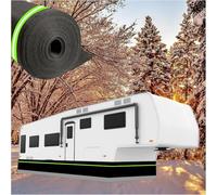 Camper Skirting, No Drilling Installation, Thickened & Reinforced, Winter Trailer Accessory for 5th Wheel RV, Easy Install for Enhanced Insulation