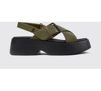 CAMPER Tasha Platform Sandals in Smooth Leather with XL Extralight Sole - Size: 36 - female