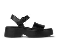 CAMPER Tasha - Sandals for Women - Black, size 8, Smooth leather K201659-006