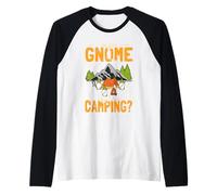 Camper Traveler Do You Gnome Why I Love Camping Raglan Baseball Tee