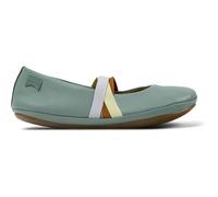 CAMPER Twins - Ballerinas for Girls - Green, size 7.5, Smooth leather K800603-006